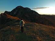 Sul MONTE VENTUROSA (1999 m.) per uno splendido tramonto in Resegone il 5 novembre 2012  - FOTOGALLERY